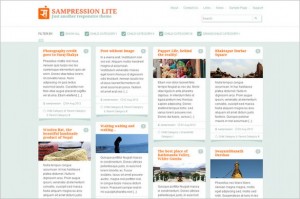 Sampression Lite is a free WordPress Theme by Sampression