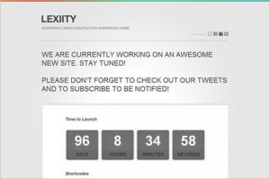 Lexiity is a free Coming Soon WordPress Theme by Themes Kingdom