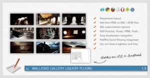 Wall/Grid Gallery is a customizable jQuery Plugin