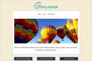 Gommero is a free WordPress Theme