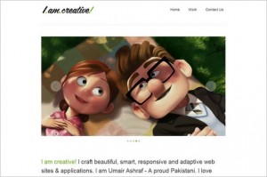 IAmCreative is a free WordPress Theme