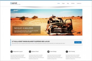 Inspired is a portfolio WordPress Theme