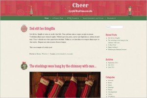 Cheer is a free WordPress Theme