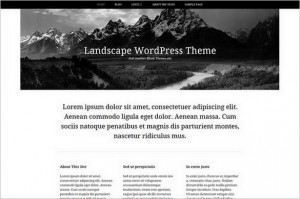 Landscape is a free WordPress Theme
