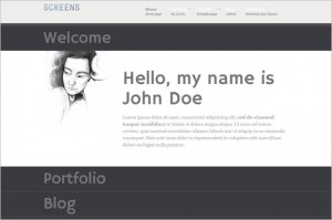 Screens is a free WordPress Themes