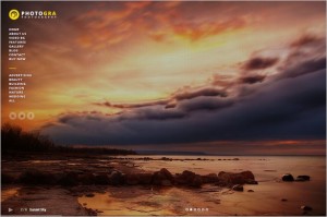 Photogra is a fullscreen WordPress Theme