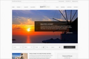 SixtyOne - A Stunning Hotel & Resort WordPress Theme