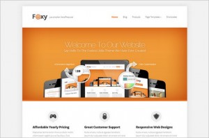 Foxy - A Business WordPress Theme from Elegant Themes
