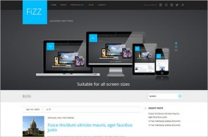 Fizz is a free WordPress Theme from Site5