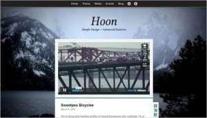 WordPress Video Themes - Hoon