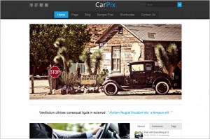 Quality WordPress Premium Themes by Themes4all.com - CarPix