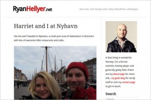 WordPress Themes with Minimalist Design - Hellish Simplicity