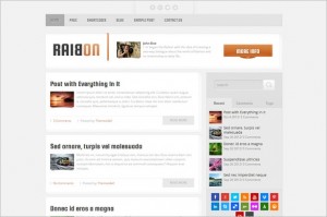 Quality WordPress Premium Themes - Raibon