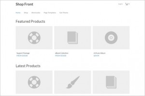 Free Exciting WordPress Themes - Shop Front