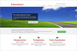 BootStart Twitter Bootstrap WordPress Theme by Gabfire