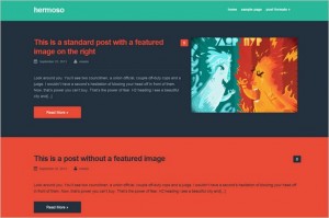 Hermoso Free WordPress Theme from CSSIgniter