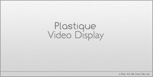 Plastique Video Player