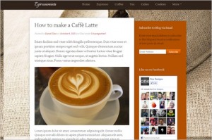 Dazzling Free WordPress Themes - Espressionista