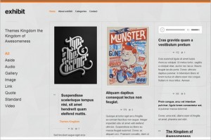 Pinterest Inspired Themes for WordPress - Exhibit