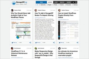 ManageWP.org - A Community Site for WordPress Enthusiasts
