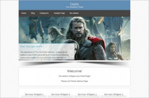 New Free WordPress Themes - Osiris