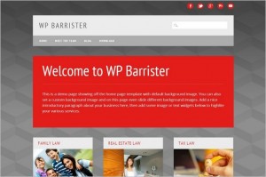New Free WordPress Themes - WP Barrister