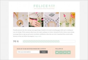 Perfect Under Construction WordPress Themes