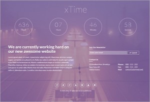 Perfect Under Construction WordPress Themes