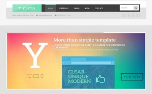 Yopta - A WordPress Theme with Bold and Modern Design