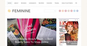 Feminine - A Minimal WordPress Theme With Feminine Touch by Magazine3