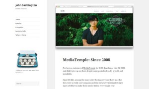 How to Choose a WordPress Theme for Your Blog by John Saddington