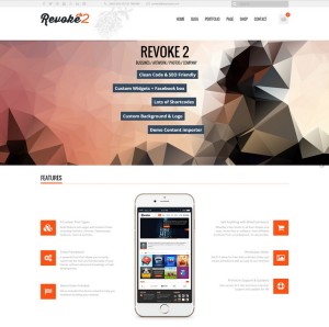 Revoke2 – A Brand New (rebuilt) WordPress theme from TeslaThemes