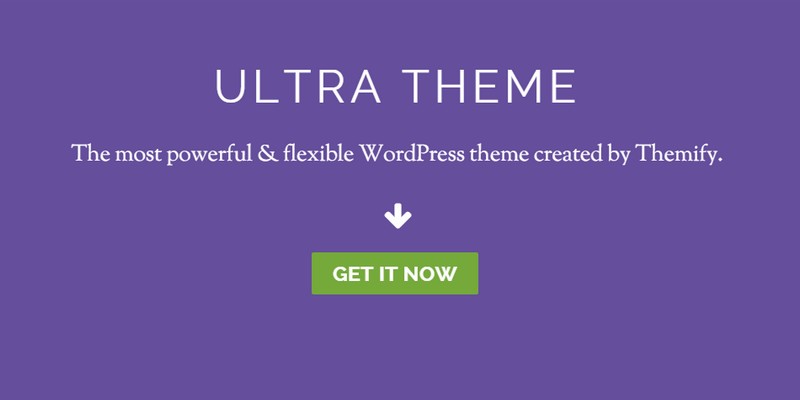 Grab Ultra - The Most Powerful Theme from Themify for Free! Limited Time