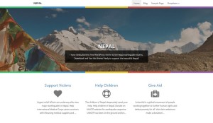 NEPAL - A Free WordPress Theme from Blog Oh! Blog