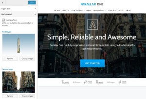 Themeisle’s One Page Theme Parallax One: Premium Quality Though Absolutely Free