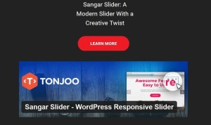 Sangar Slider: A Modern WordPress Slider with a Creative Twist