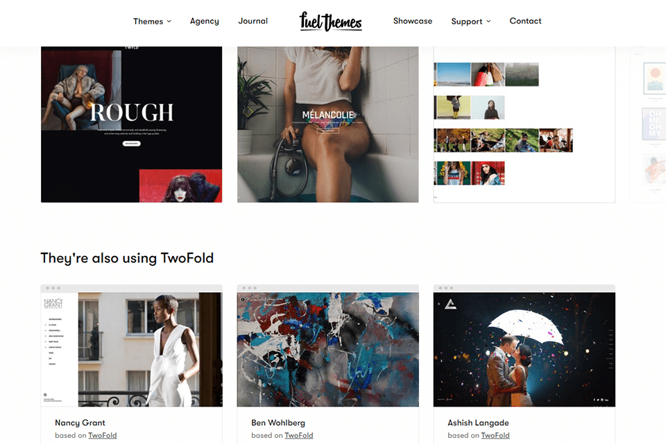 twofold photography wordpress theme