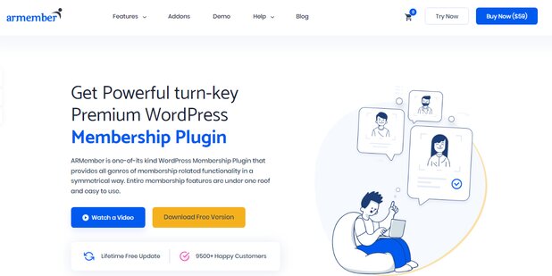 ARMember WordPress membership plugin