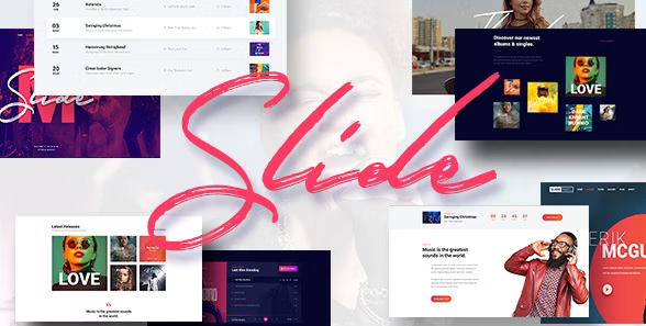 slide music wordpress theme