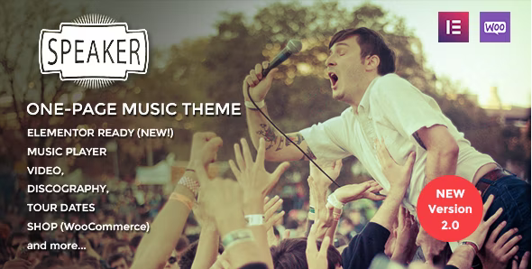 speaker wordpress theme