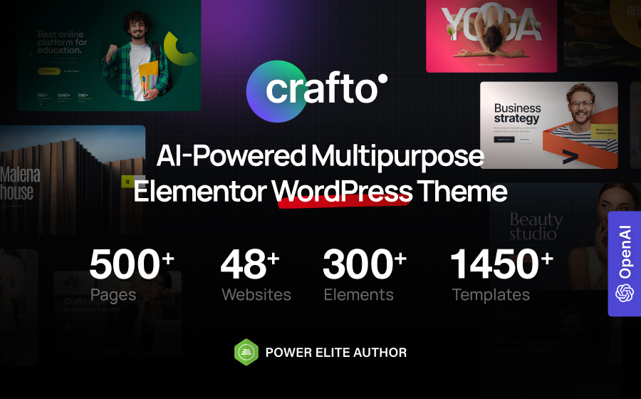 crafto wordpress theme