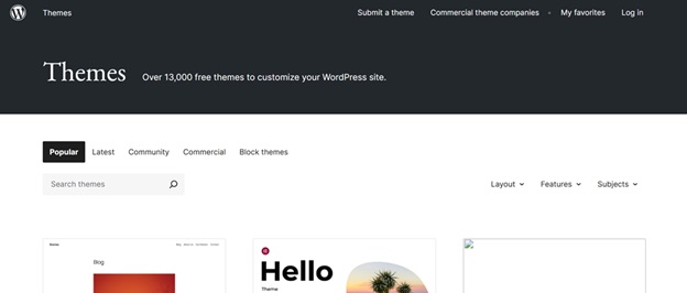 wp themes